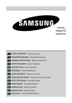 Samsung HC9247TG User Manual