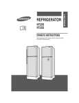 Samsung RT22DASS User Manual