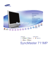 Samsung 711MP User Manual