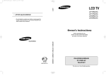Samsung LW15M23C User Manual
