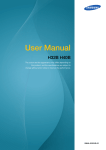 Samsung H32B User Manual
