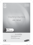 Samsung WF1124XAC 12kg 1400rpm Ecobubble VRT Washing Machine User Manual