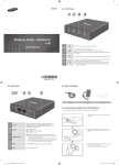 Samsung Wireless Audio Multiroom Hub User Manual