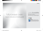 Samsung GW76N-S
20 Litres
Grill Microwave User Manual