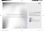 Samsung GE82N-B
23 Litres
Grill Microwave User Manual