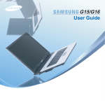 Samsung NP-G15 User Manual