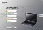 Samsung NP-E3511I User Manual (XP/Vista/Windows7)