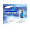 Samsung YP-ST5V Инструкция по использованию