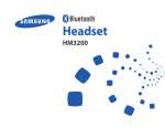Samsung HM3200 Wave черная гарнитура Инструкция по использованию