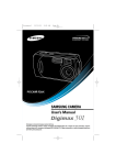 Samsung DIGIMAX 301 Инструкция по использованию
