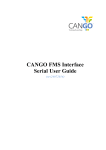 CANGO FMS Interface Serial User Guide