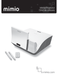 MimioProjector User Guide