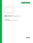 SMART kapp iQ capture board user's guide