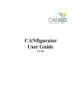 CANfigurator User Guide