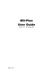 MV-Plan User Guide