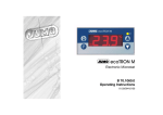 Electronic Microstat B 70.1060.0 Operating Instructions