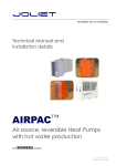 Airpac technical and installation manual EN