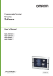 NA Series Programmable Terminal Software User's Manual