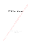 DVR User Manual