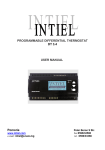 PROGRAMMABLE DIFFERENTIAL THERMOSTAT DT