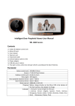 Intelligent Door Peephole Viewer User Manual
