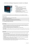 AI708 Series Intelligent Temperature Controller User Manual