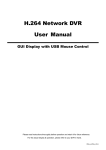H.264 Network DVR User Manual - EZ