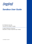 PayPal Sandbox User Guide