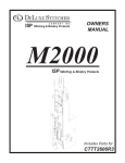 OWNERS MANUAL CTTT2606R3
