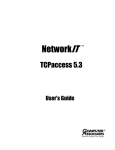 NetworkIT TCPaccess 5.3 User's Guide