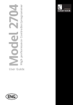 Model 2704 High performance Controller/programmer User Guide