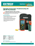 Industrial Temperature Troubleshooting Kit with IR Thermometer