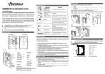 ZG106 CO2 and Temperature Monitor Operating Instructions