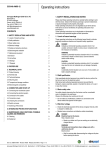 Operating instructions G3G140AW0512