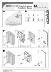 DS1525 / DS1535 Seismic Detectors Installation Manual