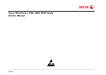 Xerox WorkCentre 4150, 4250, 4260 Family Service Manual