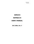 3SPACE® ISOTRAK II® USER'S MANUAL