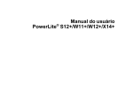 PowerLite® S12+/W11+/W12+/X14+ - User Manual