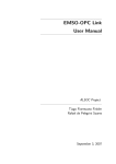 EMSO-OPC Link User Manual