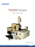 T64000 User manual October 2009