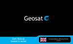 User Manual Geosat 6 series