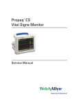 Service Manual - Propaq CS Vital Signs Monitor