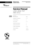 Service Manual - Portal do Eletrodomestico