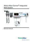 Welch Allyn Connex&reg; Integrated Wall System Service Manual