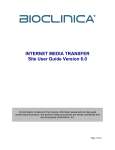 Internet Media Transfer - Site User Guide Version 6.0