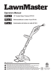 Operators Manual - Lawnmaster Canada