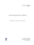 A USER GUIDE FOR DONJON VERSION5 A. Hébert, D. Sekki, and