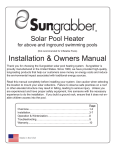 Installation & Owners Manual