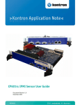 CP6014: IPMI Sensor User Guide