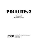 POLLUTEv7 User's Guide